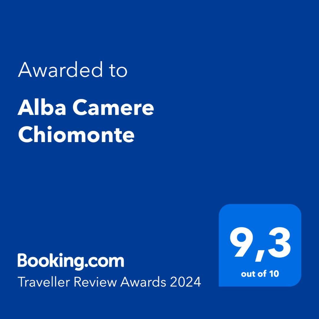 Alba Camere Chiomonte Bagian luar foto